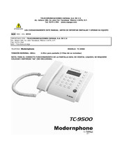 BEETEL Modernphone TC-9500 Manual Del Usuario