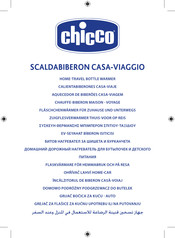 Chicco SCALDABIBERON CASA-VIAGGIO Manual De Instrucciones