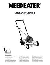 Weed Eater wex35s20 Manual De Las Instrucciones