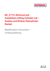 Rational MI-2112 Manual De Instalación