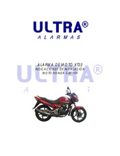 Alarmas Ultra XT22 Manual De Instrucciones