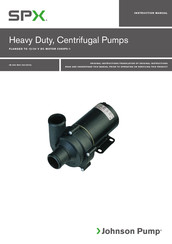 Johnson Pump SPX 9092346 Manual De Instrucciones