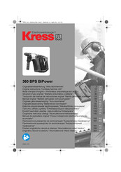 Kress 360 BPS BiPower Manual De Instrucciones