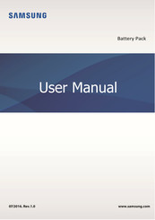 Samsung EB-PG930 Manual Del Usuario