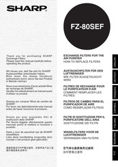 Sharp FZ-80SEF Manual De Instrucciones