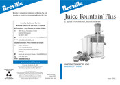 Breville Juice Fountain Plus JE95XL Instrucciones De Uso