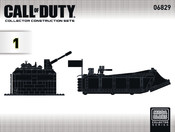 Mega Bloks CALL OF DUTY 06820 Manual De Instrucciones