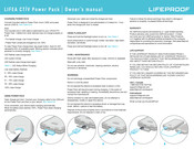 LifeProof LIFEACTÍV Power Pack Manual Del Usuario