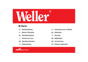 Cooper Hand Tools Weller W Serie Instrucciones Para El Manejo