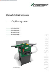 holzstar ADH 2540 230 V Manual De Instrucciones