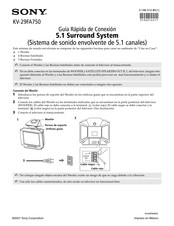 Sony FD Trinitron WEGA KV-29FA750 Guía Rápida