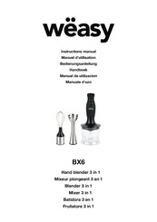 weasy BX6 Manual De Utilización