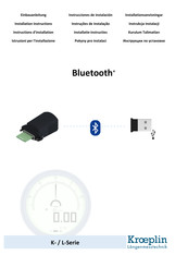 Kroeplin K-Serie Instrucciones De Instalación