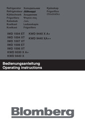 Blomberg KWD 9440 X Instrucciones De Operación