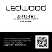 Ledwood LD-T16-TWS Manual Del Usuario