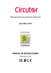 Circutor RGU-10 MT Serie Manual De Instrucciones