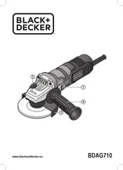 Black+Decker BDAG710 Traducido De Las Instrucciones Originales