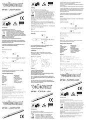 Velleman MP1800 Manual De Instrucciones