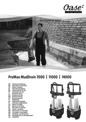 Oase ProMax MudDrain 14000 Instrucciones De Uso