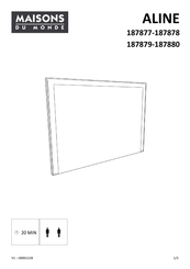 Maisons Du Monde ALINE 187877 Manual De Instrucciones