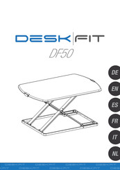 DESKFIT DF50 Manual De Instrucciones