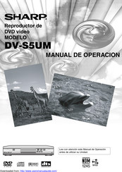 Sharp DV-S5UM Manual De Operación