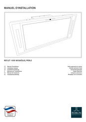ROBLIN REFLET 1000 PERLE Manual De Instalación