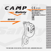 Camp Safety GIANT Manual Del Usuario