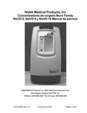 Nidek Medical NUVO 8 Manual De Servicio