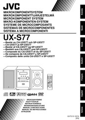 JVC UX-S77 Manual De Instrucciones