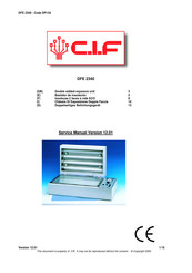 C.I.F DFE 2340 Manual Del Usuario