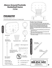 PoolMaster 72784 Guia De Inicio Rapido