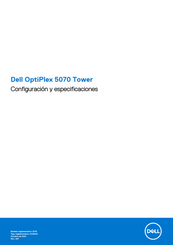 Dell OptiPlex 5070 Tower Guía De Configuración