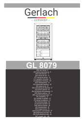 Gerlach Germany GL 8079 Manual De Uso