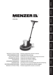 Menzer 10459455 Manual Del Usuario