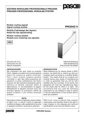 Paso PM2045-V Instrucciones De Empleo