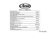 Arai XC Instrucciones De Uso