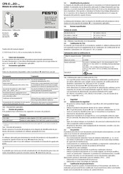 Festo CPX-E-8DO Instrucciones De Utilizacion
