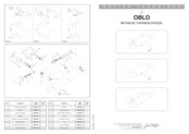 Jacob Delafon OBLO Manual De Instrucciones