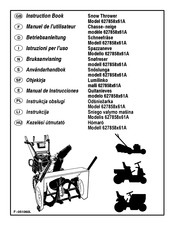 Murray 627858 61A Serie Manual De Instrucciones