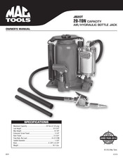 MAC TOOLS JB20T Manual Del Propietário