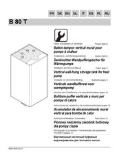 De Dietrich B 80 T Instrucciones De Instalación Y De Mantenimiento