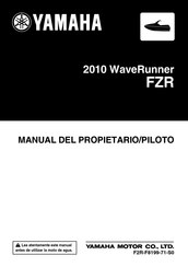 Yamaha WaveRunner FZR 2010 Manual Del Propietário