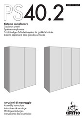 cinetto PS40.2 Instrucciones De Ensamblaje