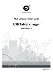 Conceptronic CUSBPWR2A Manual Del Usuario