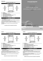 Conceptronic CMULTIRWU2 Guia De Inicio Rapido