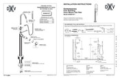 DXV Contemporary D35901971 Instrucciones De Instalación