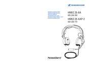 Sennheiser NoiseGard HMEC 25-KAP-2 Instrucciones Para El Uso