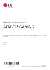 LG GP9 Manual Del Propietário