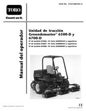 Toro Groundsmaster 6700-D Manual Del Operador